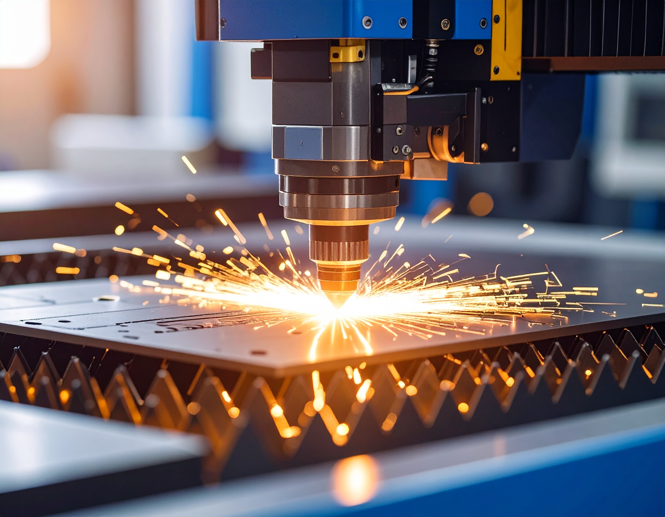 Firefly_Laser Engraving Machine in factory environment 468729